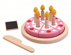 Игровой набор деревянный – Торт (Plan Toys, 3488k)